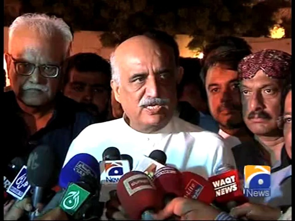 Khursheed tenders apology over controversial remarks-Geo Reports-17 Oct 2014