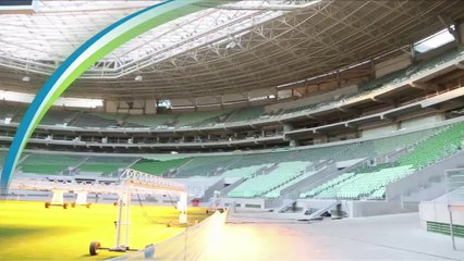 Está pronto! Vídeo mostra evolução do Allianz Parque