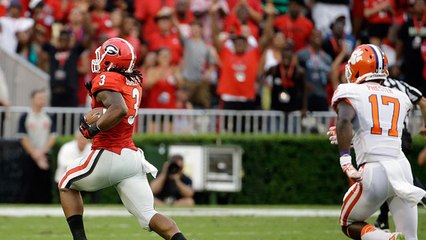 Gurley returns kickoff for TD