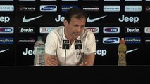 Juventus, Allegri parla della gara col Sassuolo: 'Non convoco Vidal'