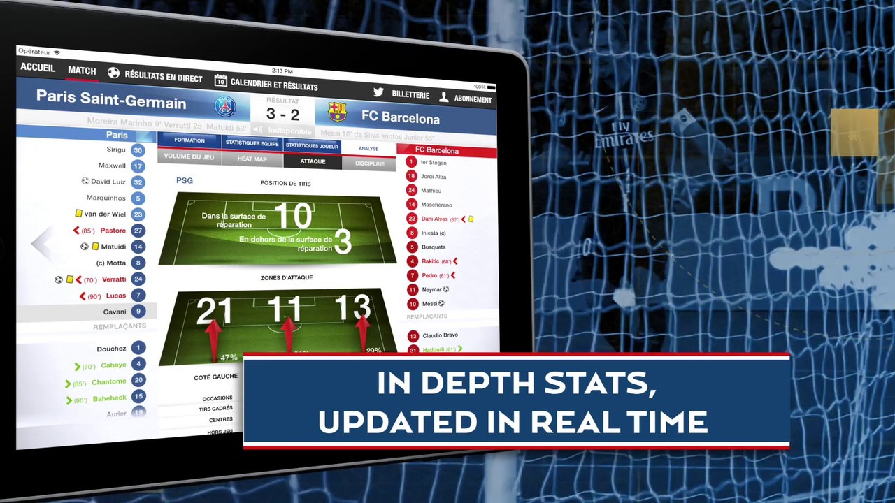 Discover the new official 2nd Screen App !