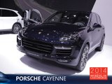 Le Porsche Cayenne restylé en direct du Mondial Auto 2014