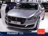 La Peugeot 508 restylée en direct du Mondial de l'Auto 2014
