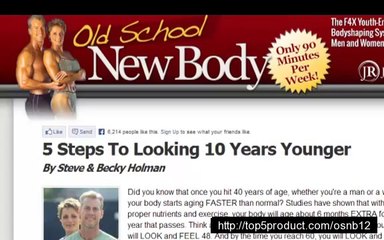 look younger than your age naturally - Old School New Body Review