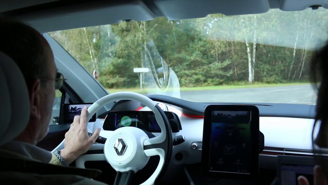 Le Prototype Renault Eolab testé sur circuit