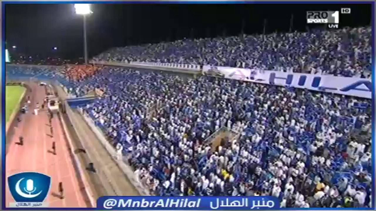 جماهير #الهلال امام الشباب