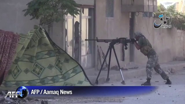 Une vidéo des jihadistes montre les combats à Kobané