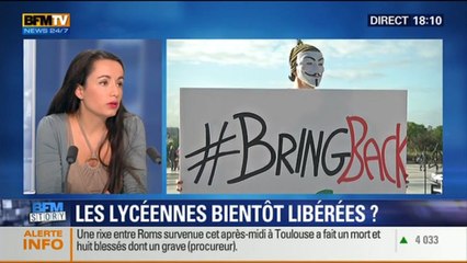 Скачать видео: BFM Story: Nigeria: les lycéennes kidnappées pourraient être libérées - 17/10