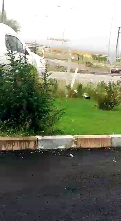 Bor yolu trafik kazası Canli Görüntüsü-Amatör Kamera