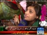 Sharmeela Farooqi dancing to welcome Bilawal Zardari