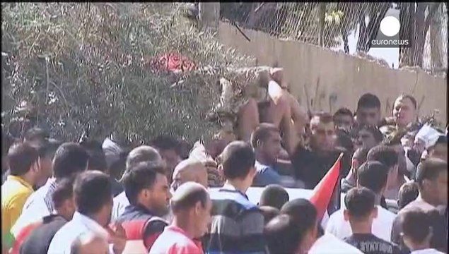 Массовые демонстрации на Западном берегу Иордана