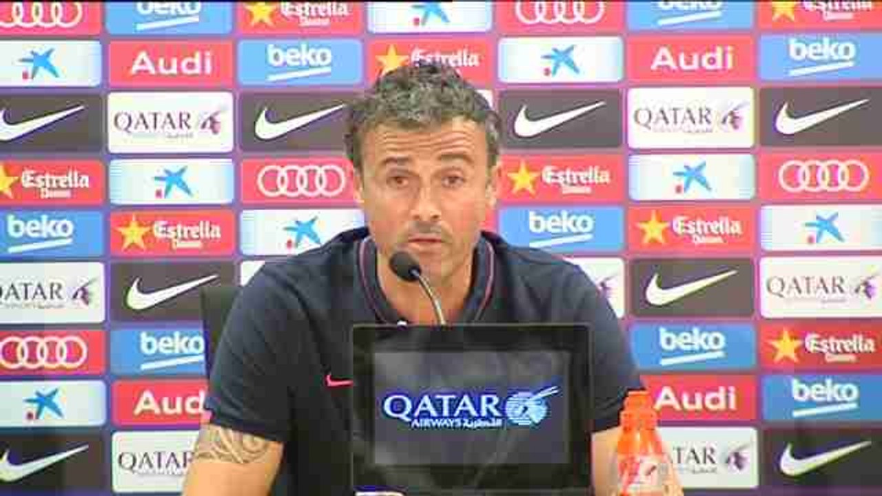 Luis Enrique: Pedro will start against Eibar