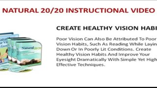Improve Eyesight Fast with Natural Clear Vision [Review]