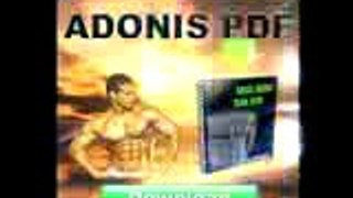 Adonis Golden Ratio ~ Work Out Programs For Men