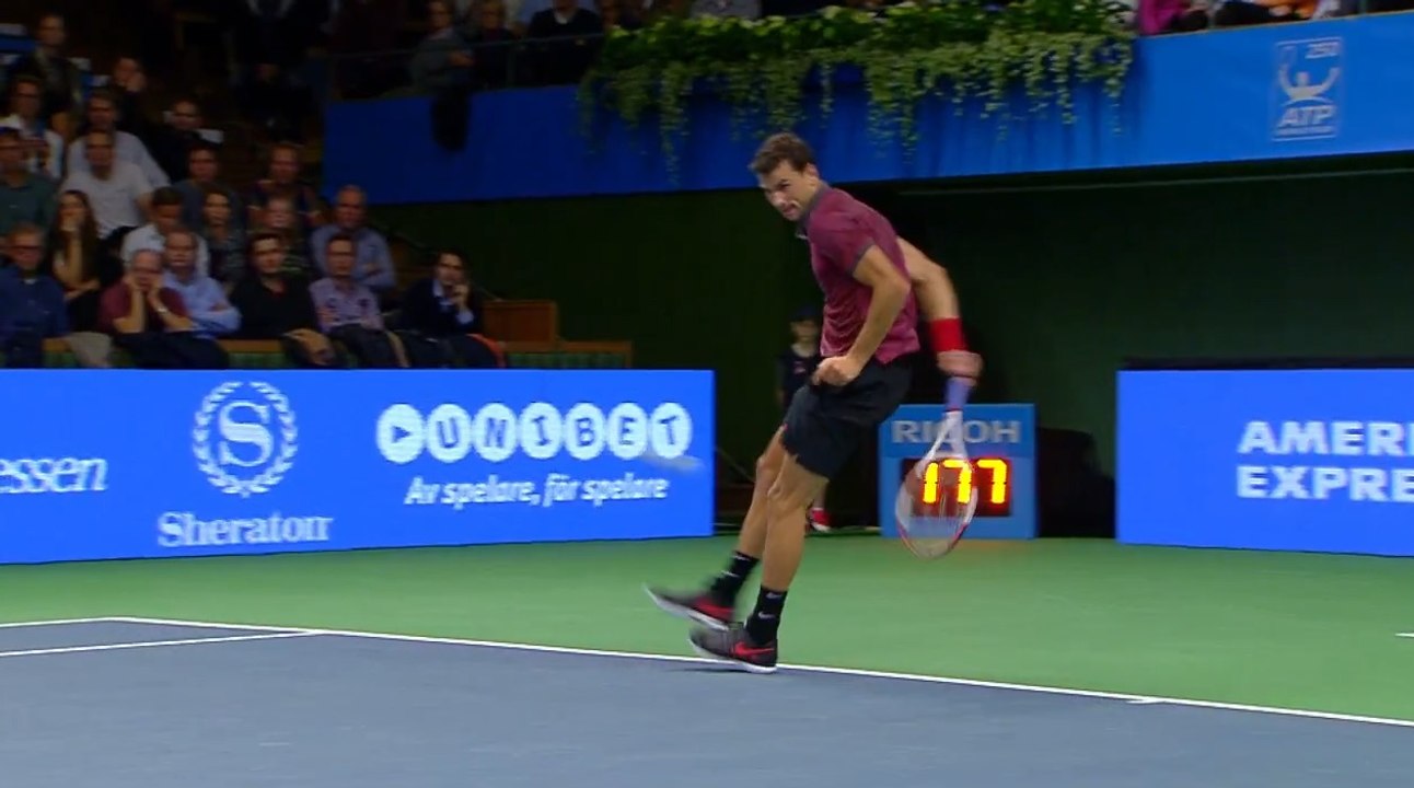 Grigor Dimitrov enchaîne deux points totalement hallucinants