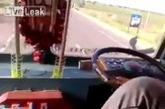 Have you Ever Seen Such a Crazy Truck Driver Like him ??