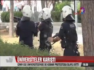 İzmir ve Eskişehir'de Üniversitelerde Bayrak ve Atatürk kavgası