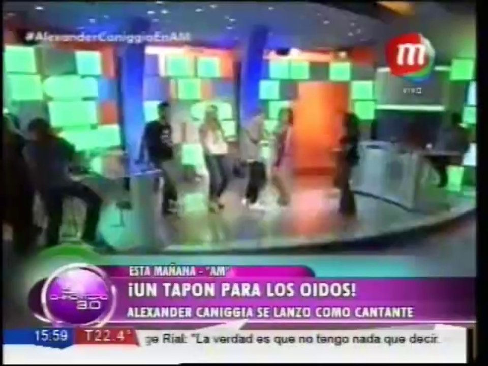 Alexander Caniggia se lanzó como cantante