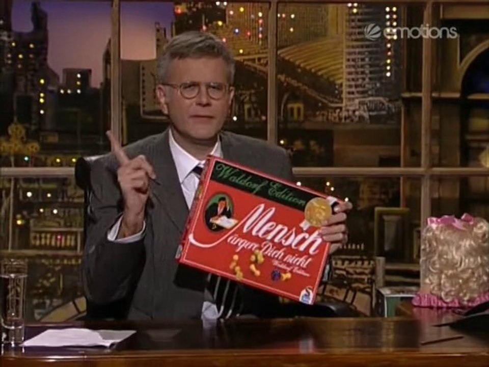 Die Harald Schmidt Show - 0359 - 1998-01-14 - Johannes B. Kerner, Julia Stemberger