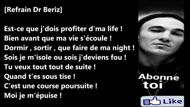 Maska - Profiter de ma life feat. Black M & Dr Beriz (PAROLES LYRICS)