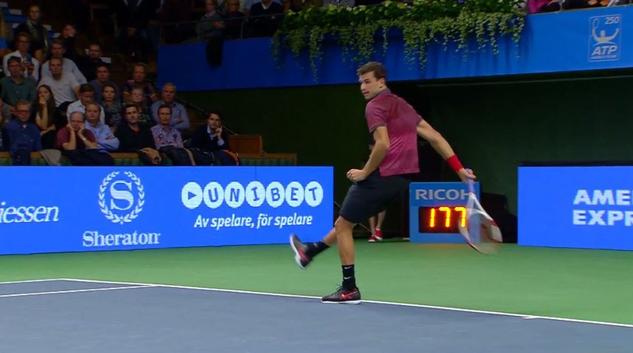 Les deux points hallucinants de Grigor Dimitrov