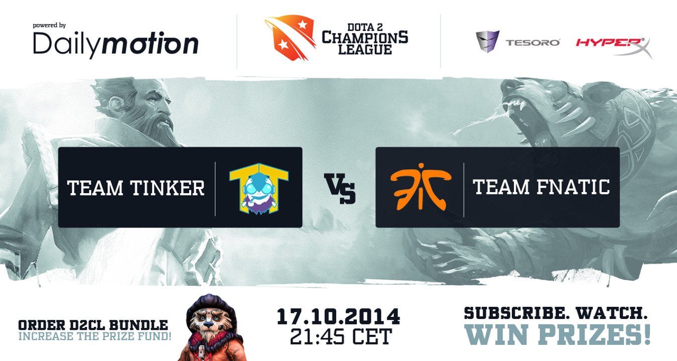 Fnatic vs Tinker (game 2) by @LighTofHeaveNX