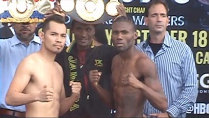 Nonito Donaire vs Nicholas Walters Weight In