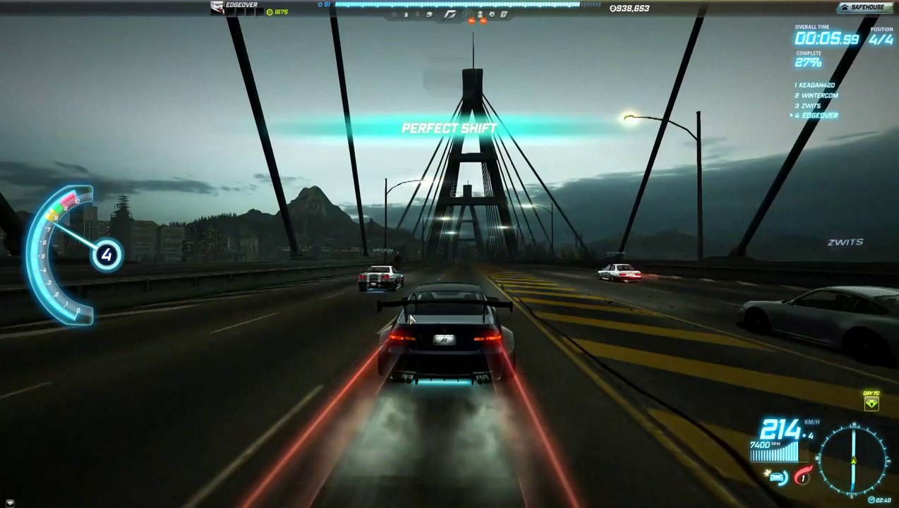 Need for Speed world - Drag Race - Nissan Gtr r35 Spec-V