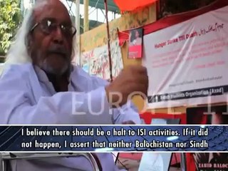 Baloch youth on hunger strike to demand an end to enforced disappearance