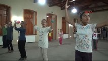 Kars Çocuklara Kafkas Dansları Öğretiliyor