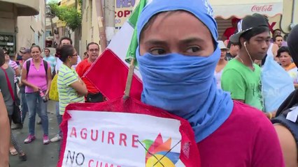 Download Video: Manifestações reúnem milhares no México