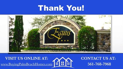 Equus Homes for Sale Boynton Beach FL