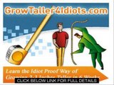 How To Increase Height Faster   Grow Taller 4 Idiots Review and guide