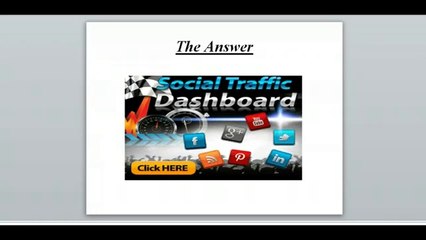 Social Traffic Dashboard