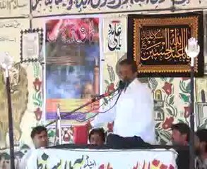 Zakir Khan MOUSA khan - Majlis 26 mar 2013at kot bahadar jhang