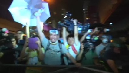 Protesters take back key parts of Hong Kong