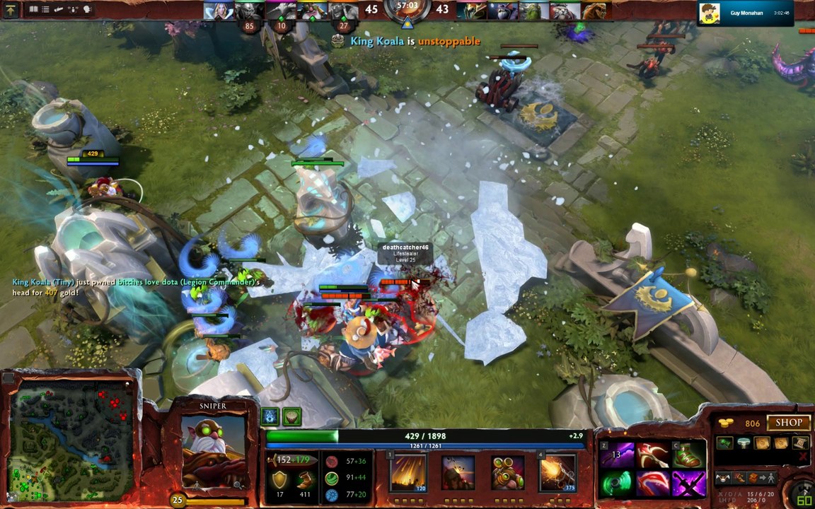 Dota Match 1: Part 4
