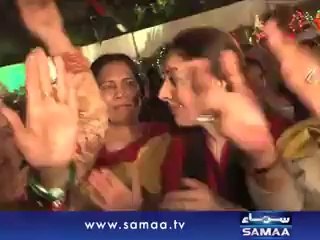 Download Video: Sharmeela Farooqi Dancing To Welcome Bilawal Bhutto