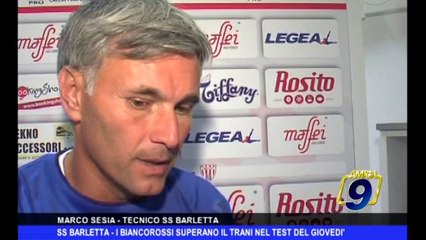 S.S. BARLETTA | I Biancorossi superano il Trani nel test del giovedì