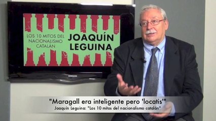 Joaquín Leguina, autor de 'Los diez mitos del nacionalismo catalán'. 17-10-2014