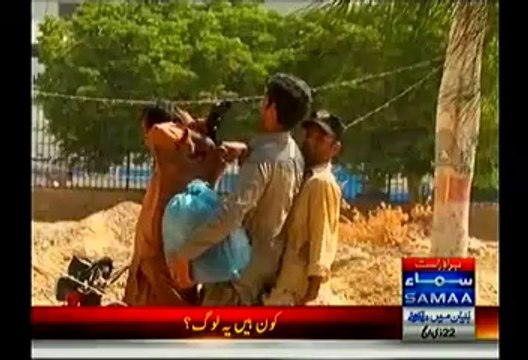 Watch Bike Riders Carrying Weapons Are Roaming Around PPP Karachi Jalsa Venue In A Broad Daylight