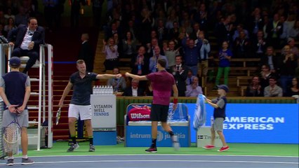 Grigor Dimitrov double hot shots - Stockholm Open 2014