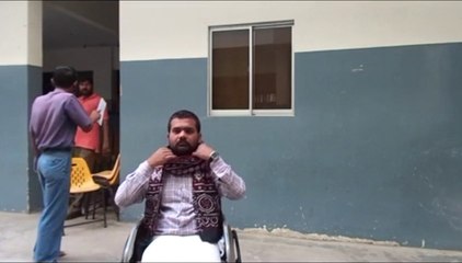 Double Amputee David: Jeay Sindh GA_ Sindh wara jean