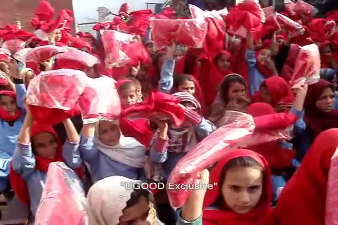 UGOOD distribution of Furniture, Uniforms, Sweaters and Shawls in Primary School of Flood Affected.