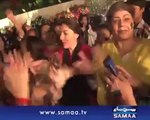 Sharmeela Farooqi Dancing and Women workers of PPP in Jalsa