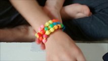 Bracelet élastique FACILE avec Isabelle (Bracelet avec billes) Rainbow loom EASY elastic bracelet.