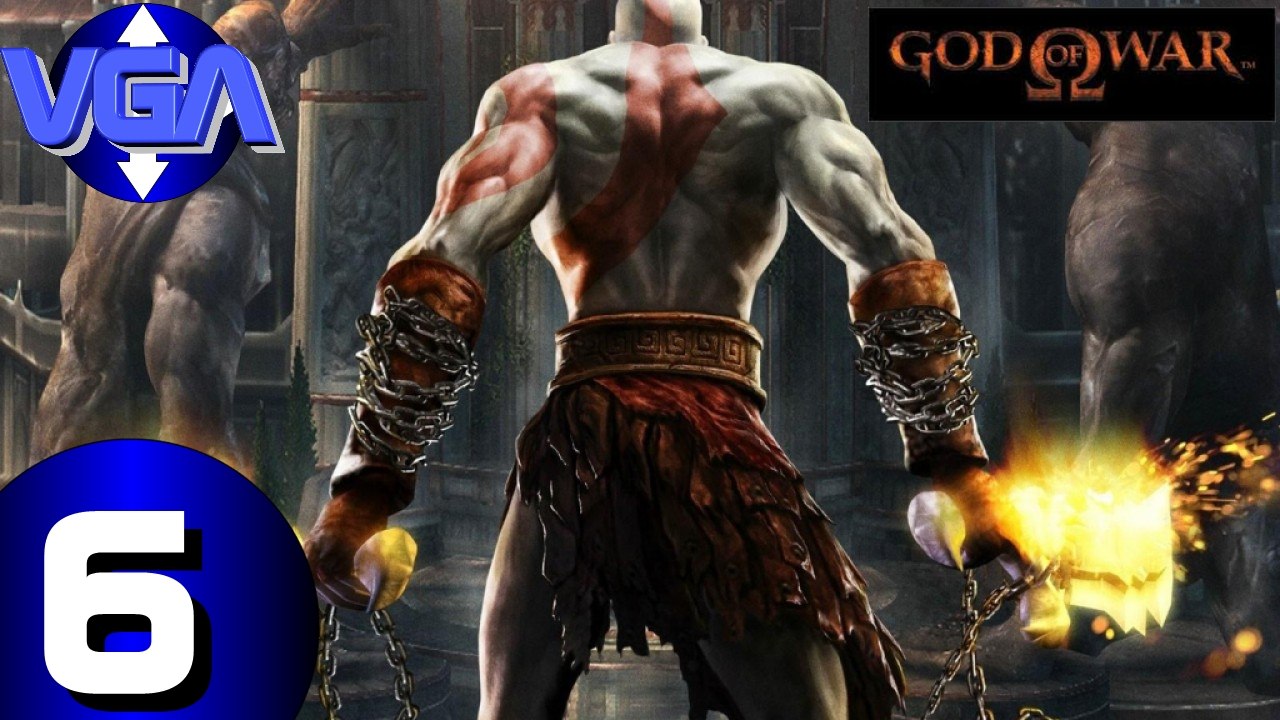VGA God of war playthrough french fr sony ps3 2010 ps2 2005 HD PART 6