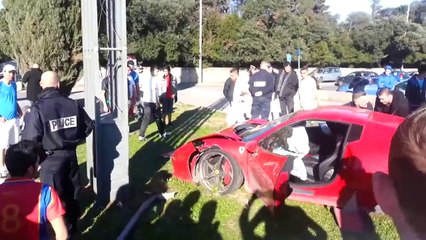 Accident de M'Baye Niang en Ferrari à Montpellier