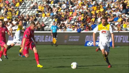 A-League: Central Coast Mariners 1-2 Wellington Phoenix
