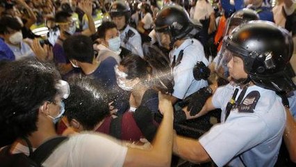 Protesters take back key parts of Hong Kong